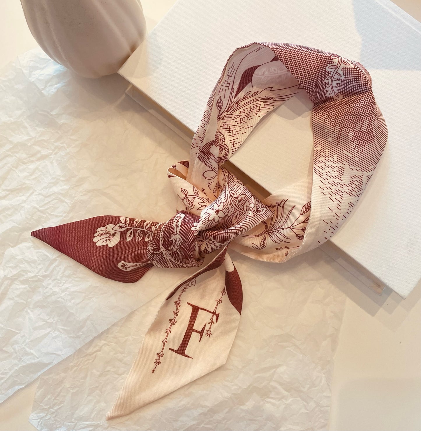 Alphabet Long Scarf